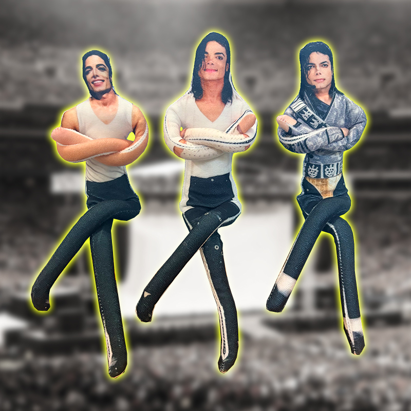 Evoker Cosplay Prop - Nouvelle figurine en peluche Michael Jackson