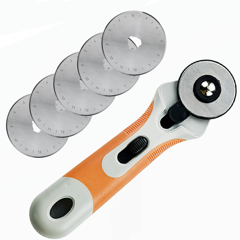 Craft Knife Set - Cutter rotatif de 45 mm, couteau