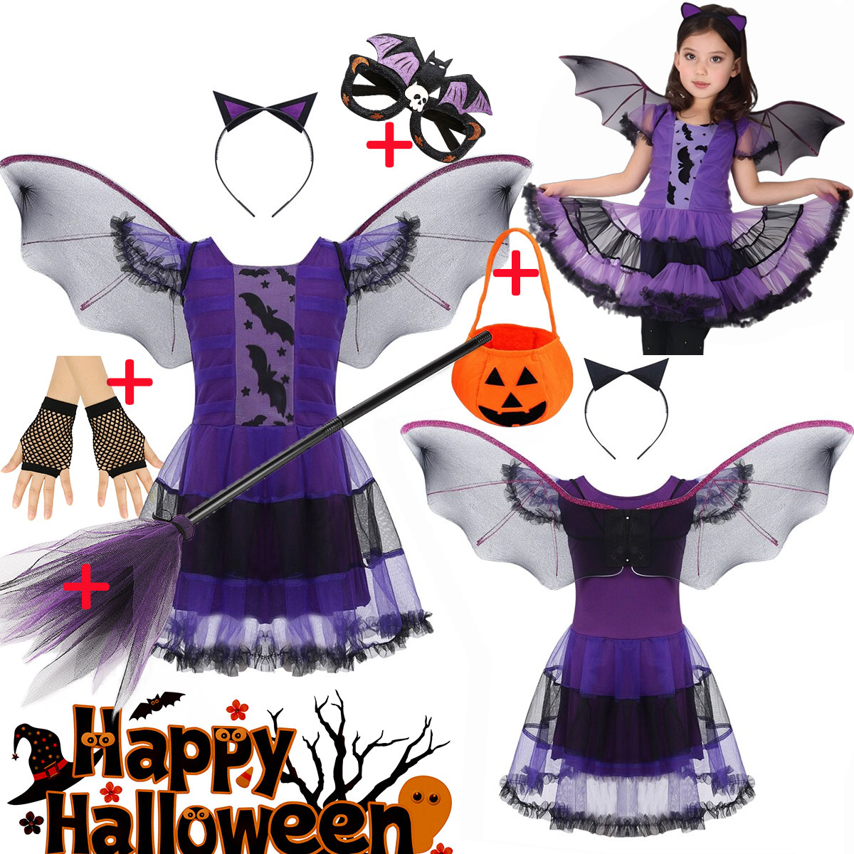 Costume de Cosplay chauve-sour - Cosplay Bat Prop avis et prix