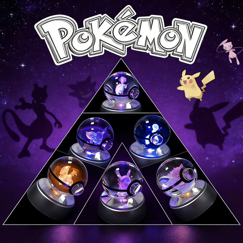 Poké Ball en cristal Pokémon,  - Cosplay Fireball Prop avis et prix