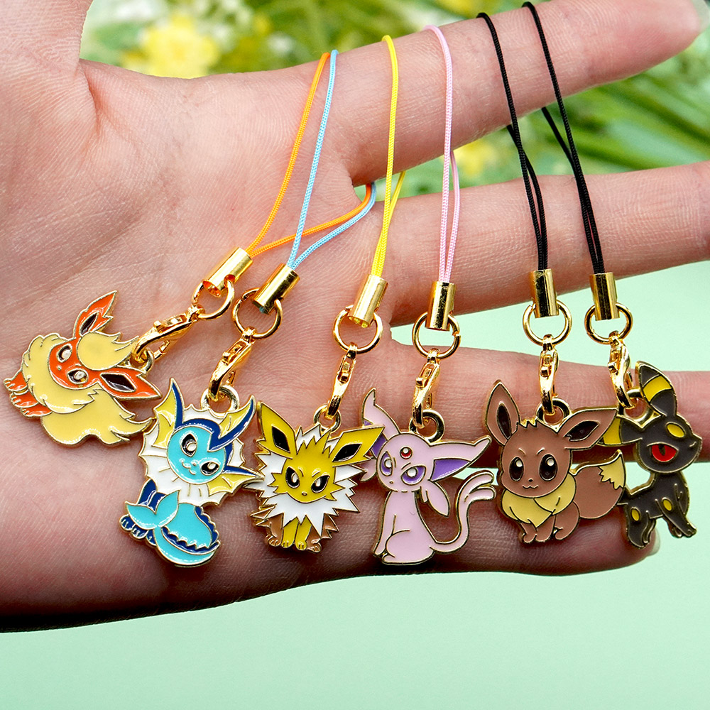 6 Breloques de téléphone Pokém - Evoker Cosplay Prop avis et prix
